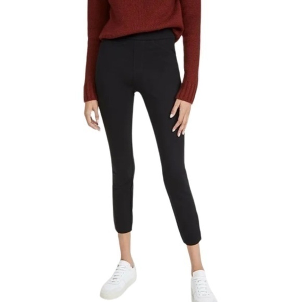 Spanx Women's Small The Perfect Black compression Pant Back Seam Skinny